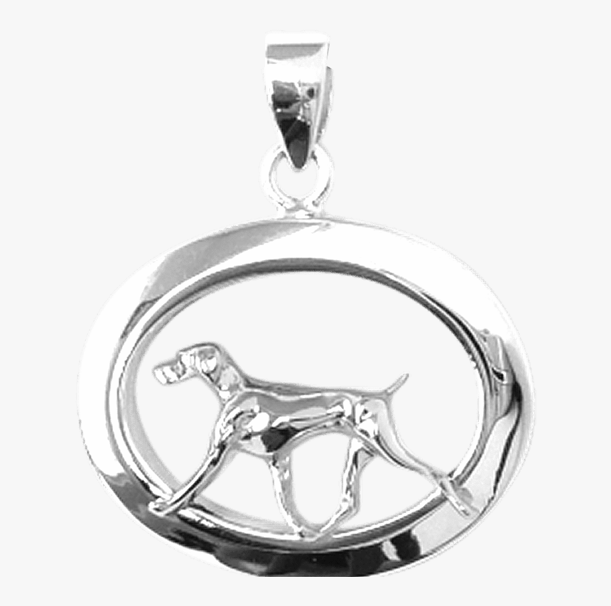 Weimaraner Oval Jewelry - Locket, HD Png Download