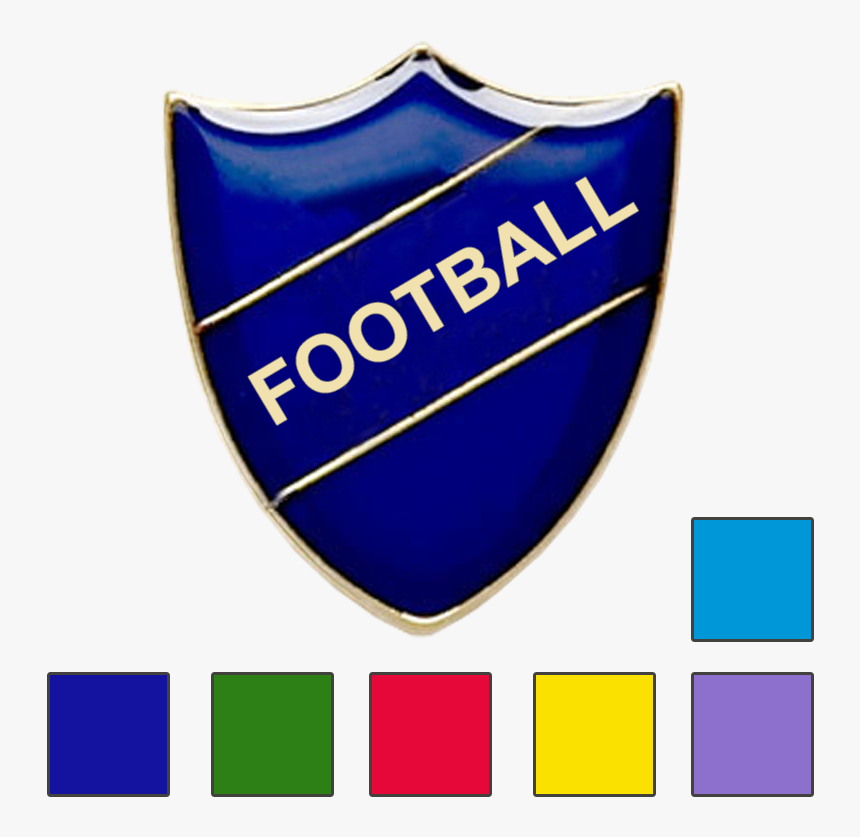 Football School Badge Shield - Emblem, HD Png Download