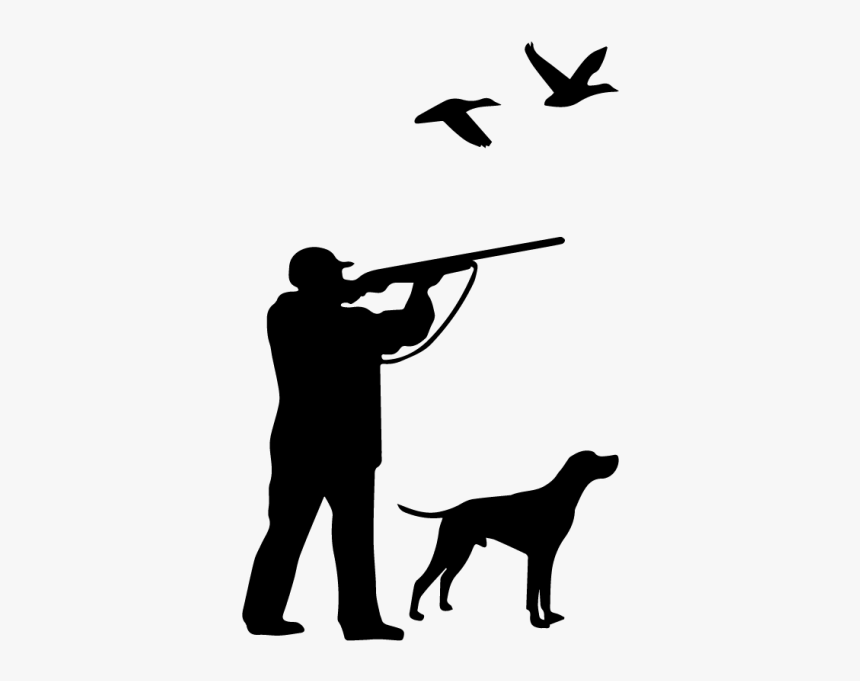 Weimaraner Duck Hunting Dog - Bird Hunting Hunter Sticker, HD Png Download