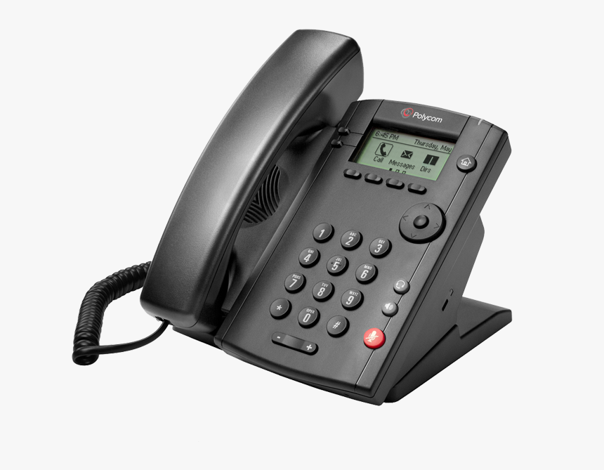 Polycom Vvx 101 Desktop Phone 1-line W - Polycom 2200 40450 019, HD Png Download
