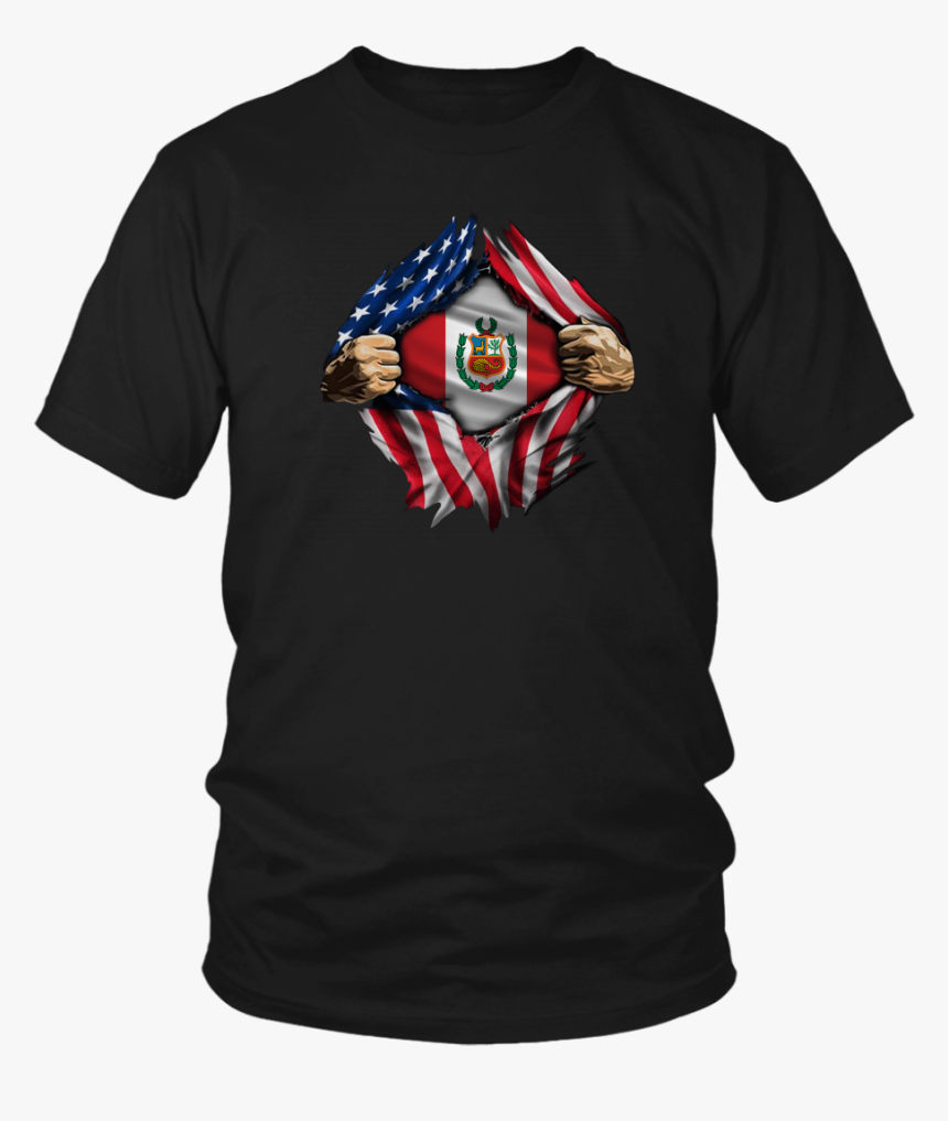 Peru Flag 
 Class Lazyload Lazyload Mirage Featured - Larry Bernandez T Shirt, HD Png Download
