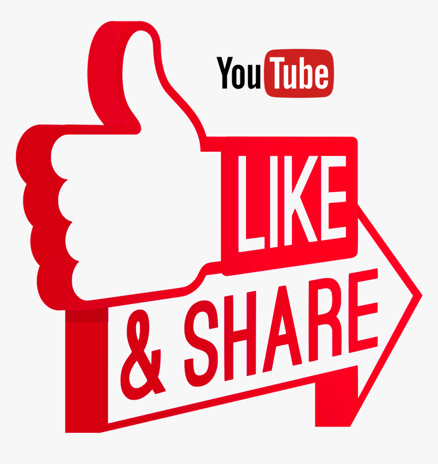 Like And Share On - Facebook, HD Png Download
