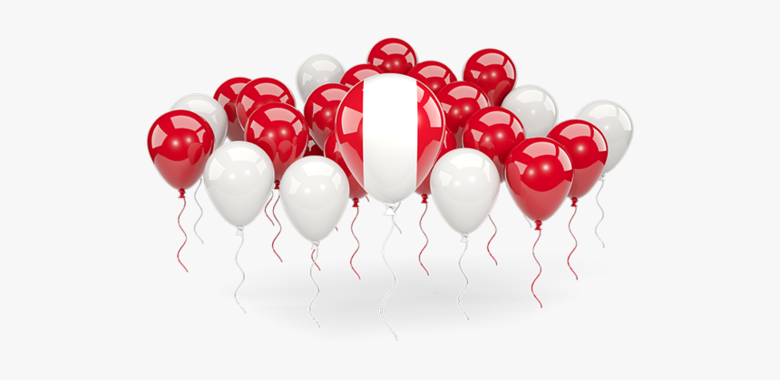 Balloons With Colors Of Flag - Flag Animated Trinidad And Tobago, HD Png Download