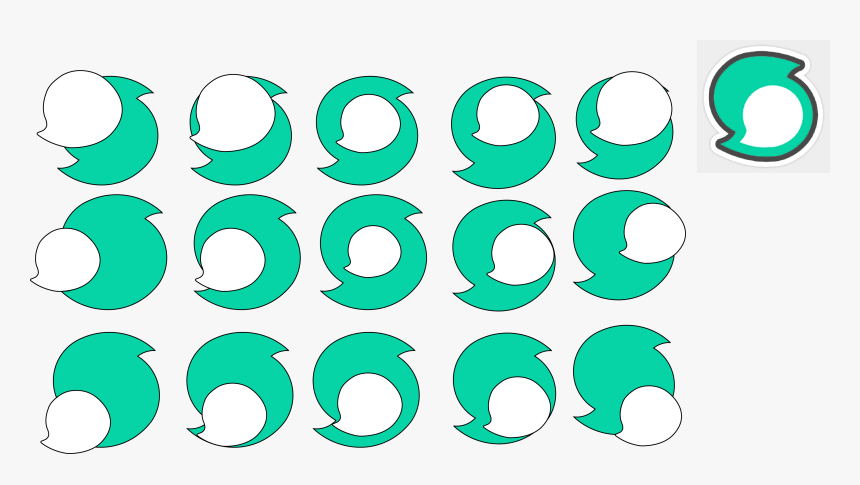 Steemit Logo Analysis Part Bw1 , Png Download - Circle, Transparent Png