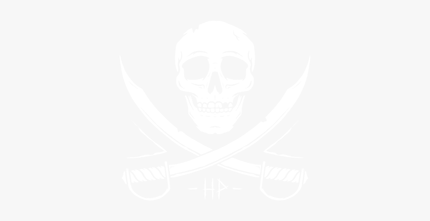 Haggard Pirate - Johns Hopkins White Logo, HD Png Download