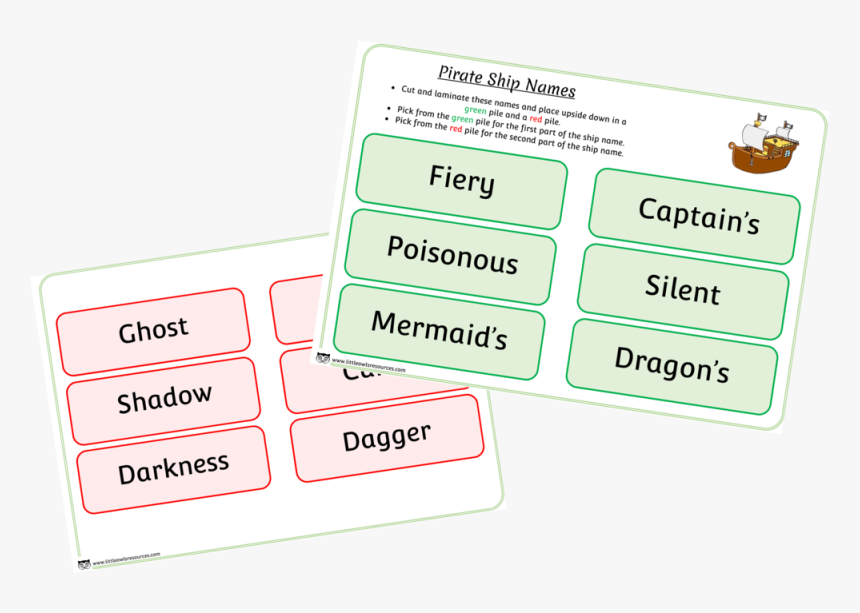 Pirate Ship Names, HD Png Download