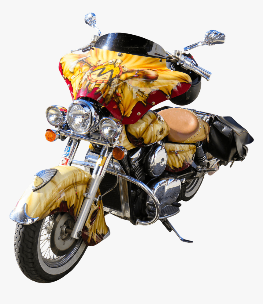 Motorcycle Drifter Front View - Custom Motorcycles Png Transparent Hd, Png Download