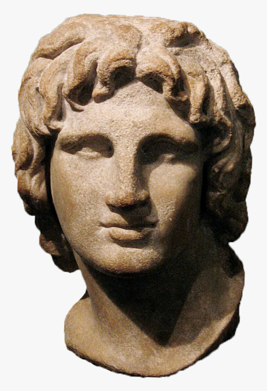 Alexanderthegreat Bust Transparent - Alexander The Great, HD Png Download