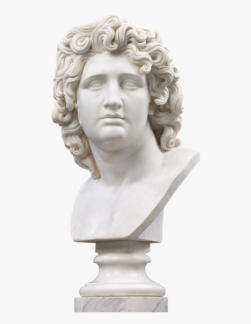 Bust Of Alexander The Great - Bust, HD Png Download