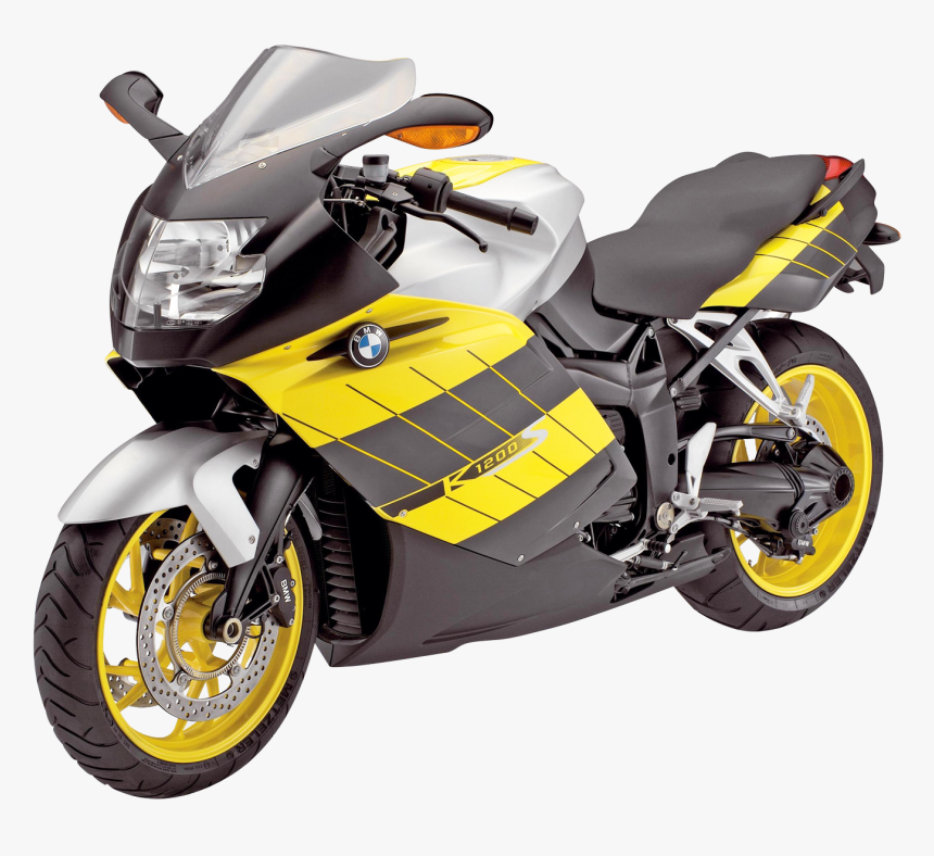 Bmw K1200s Front Side Sport Motorcycle Bike Png Image - Bmw K1200s, Transparent Png