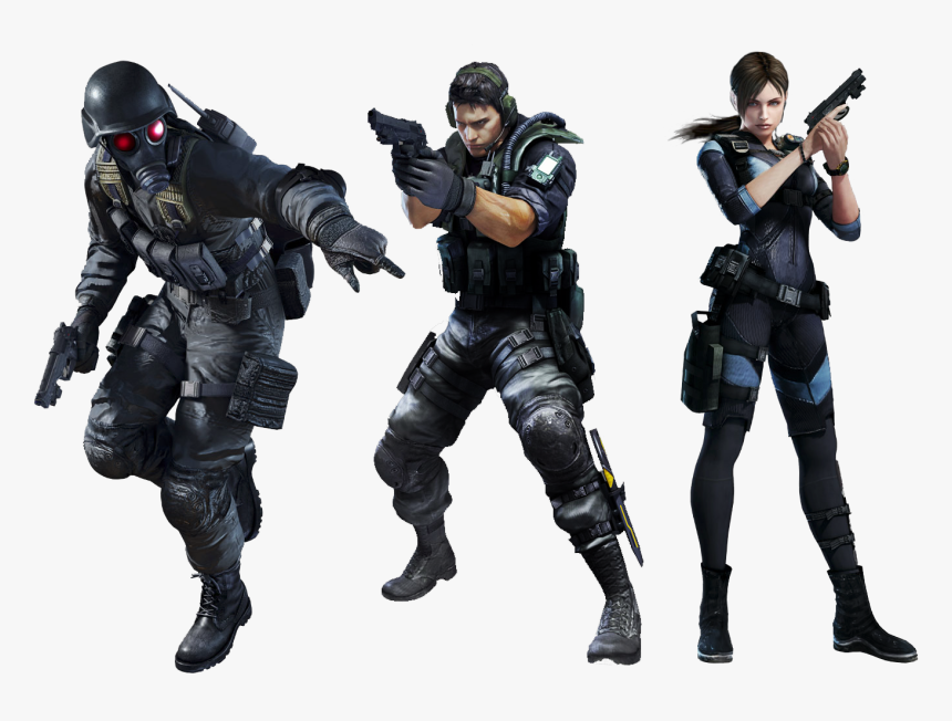 Resident Evil Revelations - Chris Redfield Re Revelations, HD Png Download
