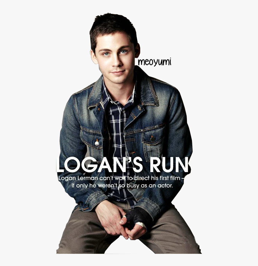 Fade In , Png Download - Logan Lerman Gq, Transparent Png