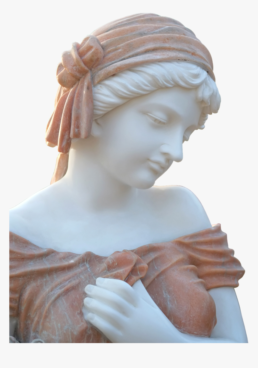 Transparent Marble Png - Sculpture Marble Bust Png, Png Download
