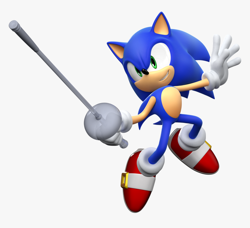 Transparent Sonic - Mario And Sonic At The London 2012 Olympic Games Sonic, HD Png Download