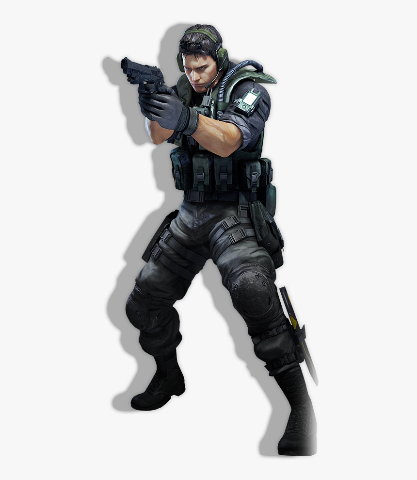 Favorite Characterchris Redfield - Resident Evil Revelations Chris Png, Transparent Png