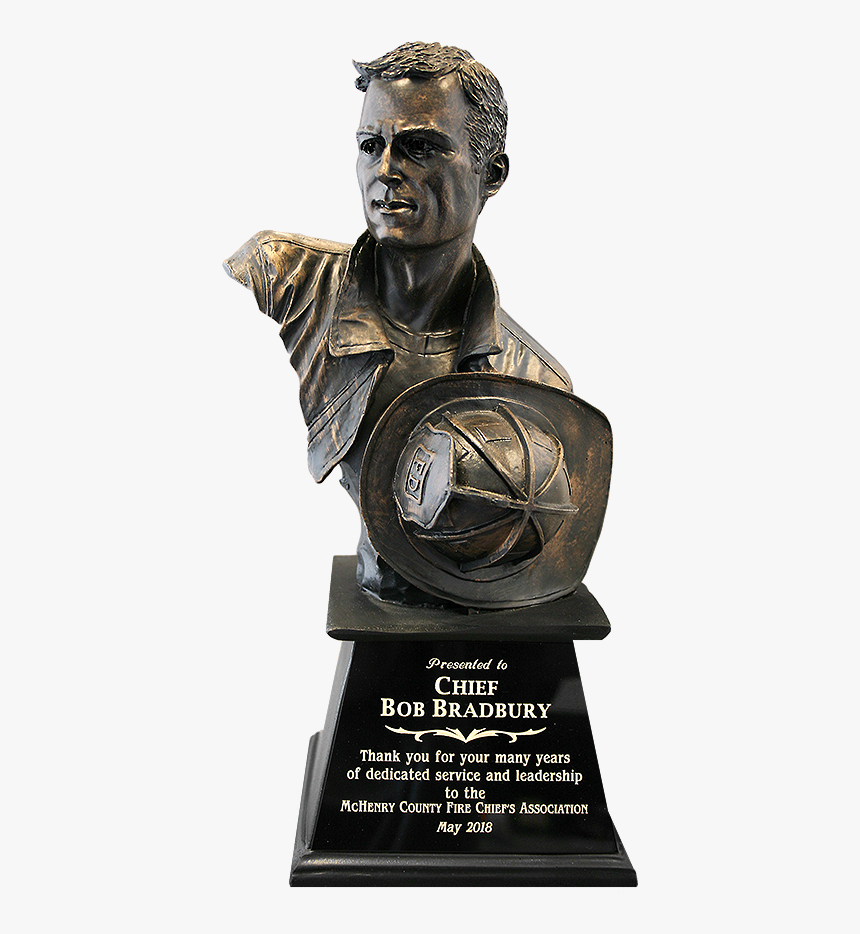 Firefighter Bust, HD Png Download