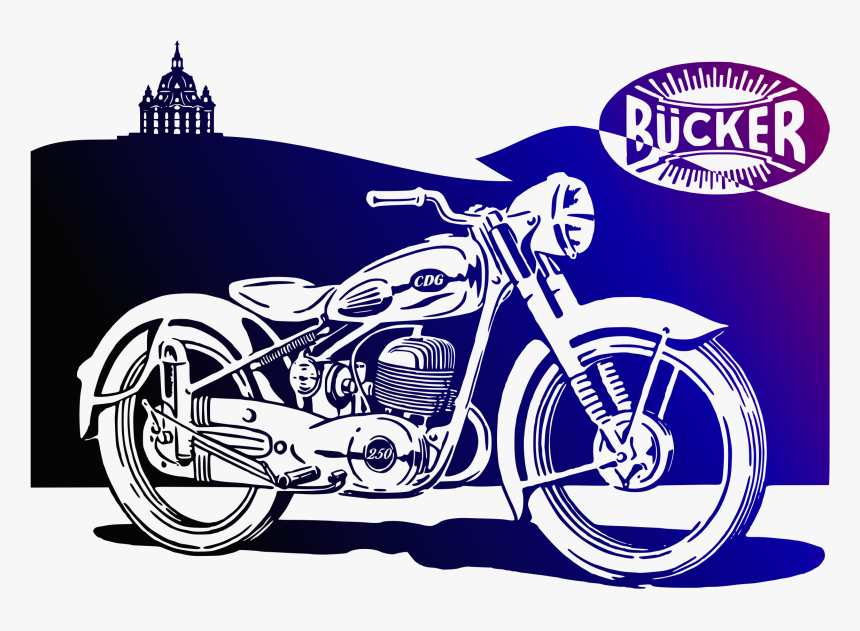 Motorbike Big Image Png - Homem Empinando Uma Moto Em Vetor, Transparent Png