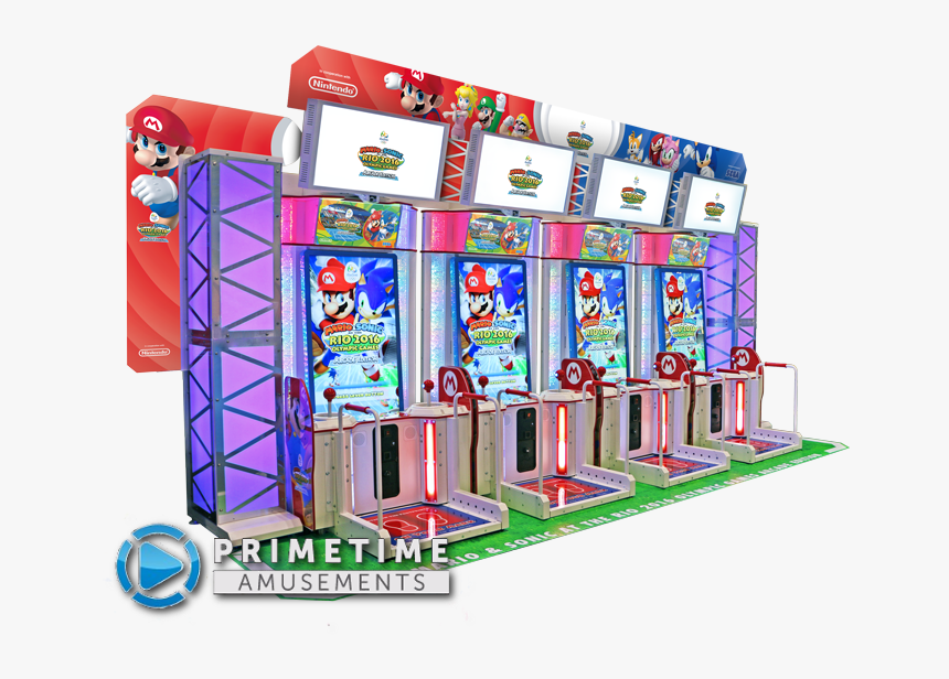 Mario & Sonic At The Rio 2016 Olympic Games Arcade - Mario And Sonic At The Olympic Games Arcade, HD Png Download