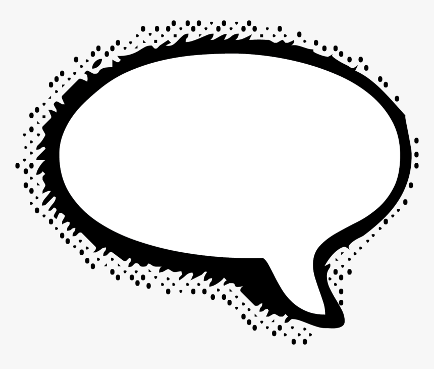 Speech Bubble Clipart Memory - Comic Speech Bubble Png, Transparent Png