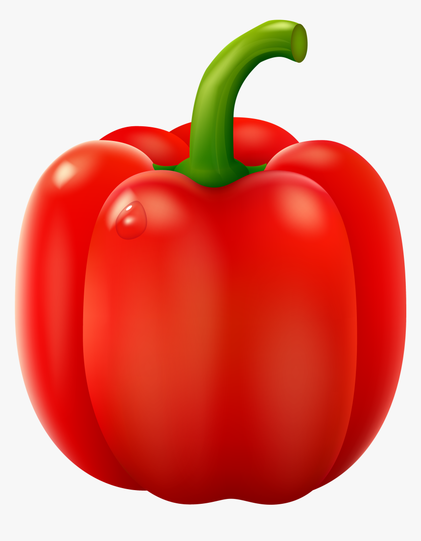 Red Bell Pepper Clip Art, HD Png Download
