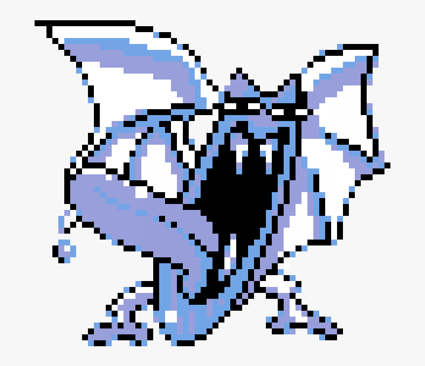 3 Replies 0 Retweets 4 Likes - Pokemon Gen 1 Golbat Sprite, HD Png Download