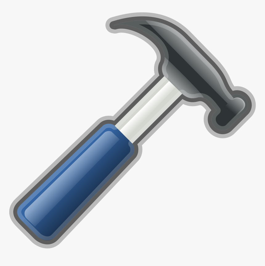Onlinelabels Clip Art - Hammer Clip Art, HD Png Download