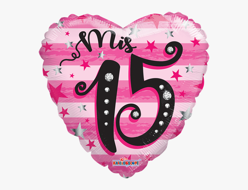 Transparent Mis 15 Png - Globos 15 Años, Png Download