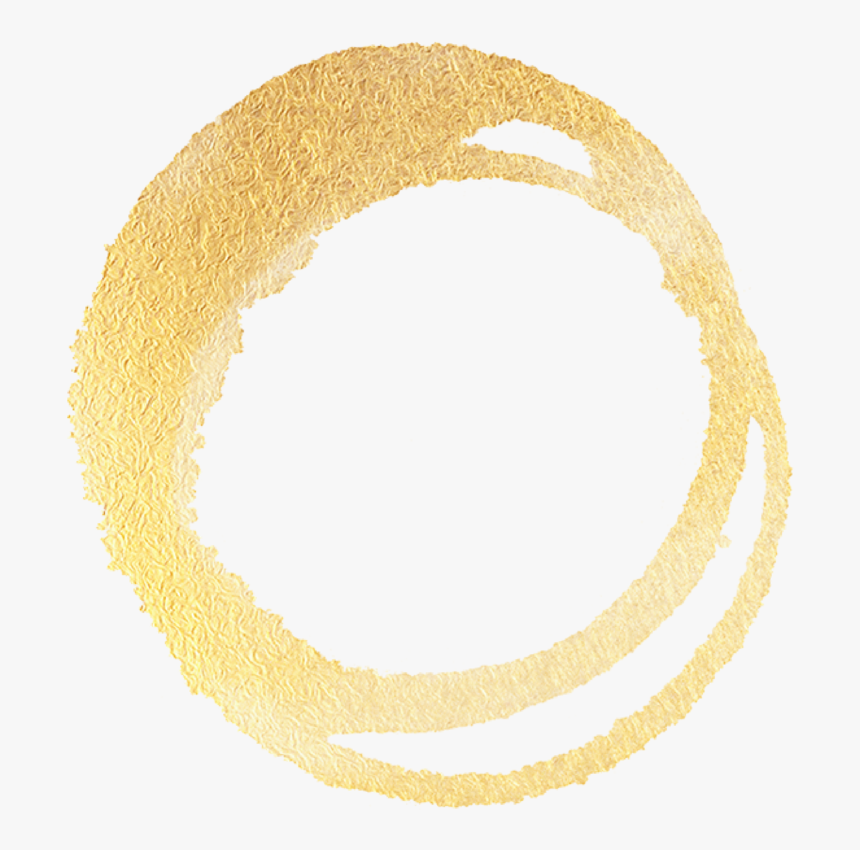 Circle Gold Clip Art - Logo Gold Circle Png, Transparent Png