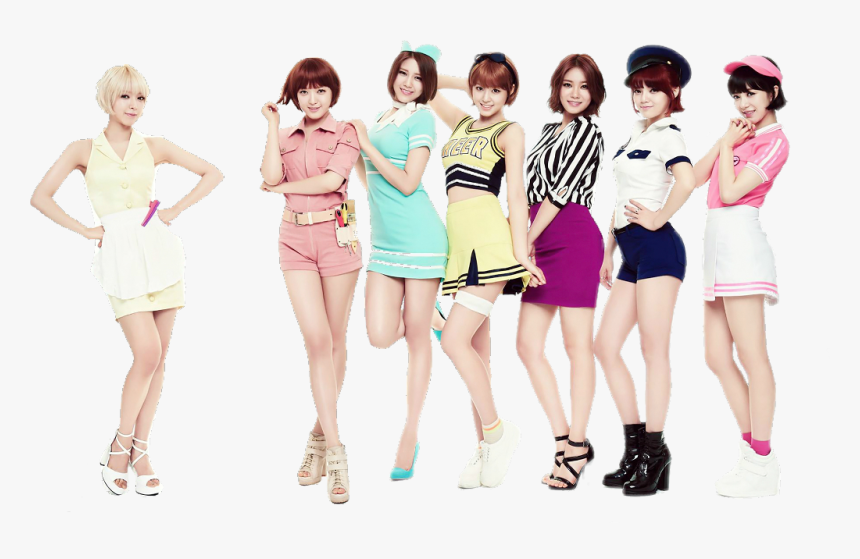#aoa #shorthair #kpop #aoa #aoachoa #aoachanmi #aoahyejeong - Aoa Short Hair Album Cover, HD Png Download