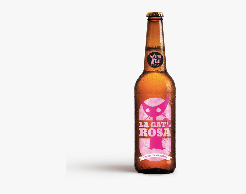 La Gata Rosa Trigo Con Manzana Beercat Disculpi Studio - Siete Vidas Beercat, HD Png Download
