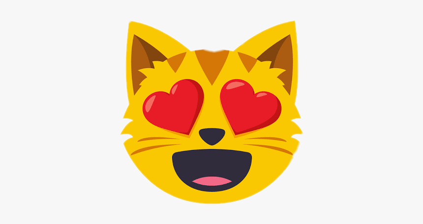 #emoji #cat - Cat Themed Emojione Cat Emoji, HD Png Download