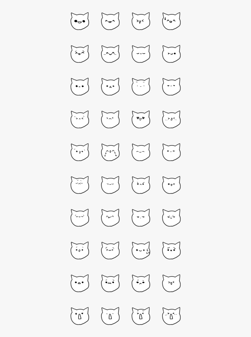 A Nekomimi Human Or A White Cat Emoji - Watermelon Warcraft, HD Png Download