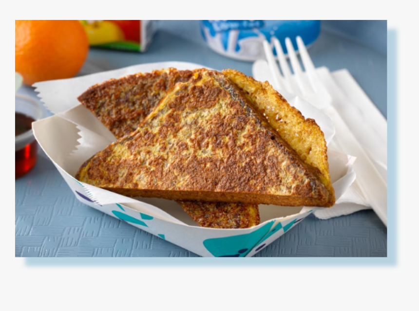 French Toast School Breakfast, HD Png Download