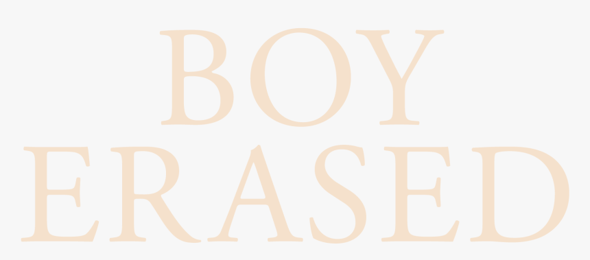 Boy Erased - Boy Erased Movie Logo, HD Png Download