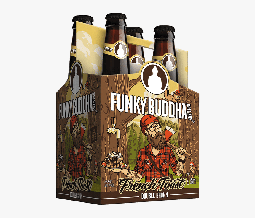 Funky Buddha French Toast Double Brown Ale - Wheat Beer, HD Png Download