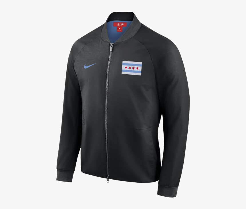 Nike Black Chicago Jacket, HD Png Download