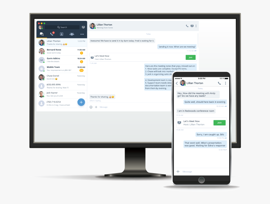 Instant Messaging And Voip, HD Png Download
