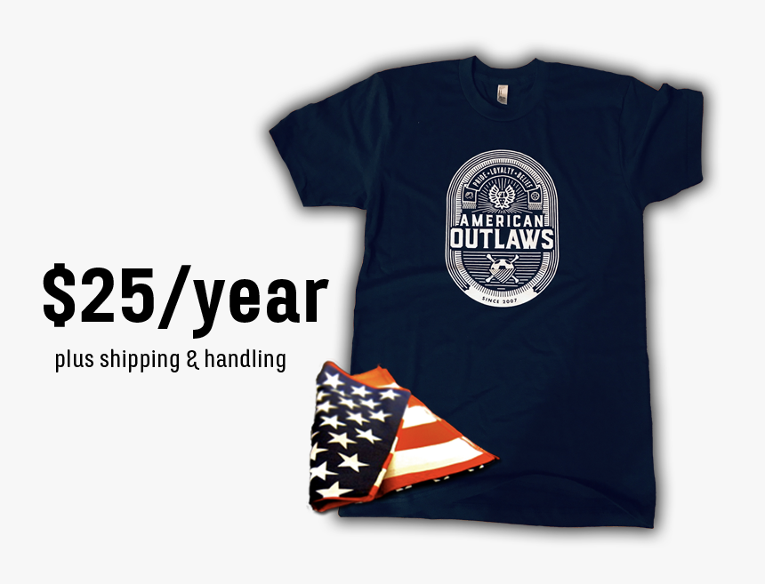 American Outlaws 2019 Shirt, HD Png Download