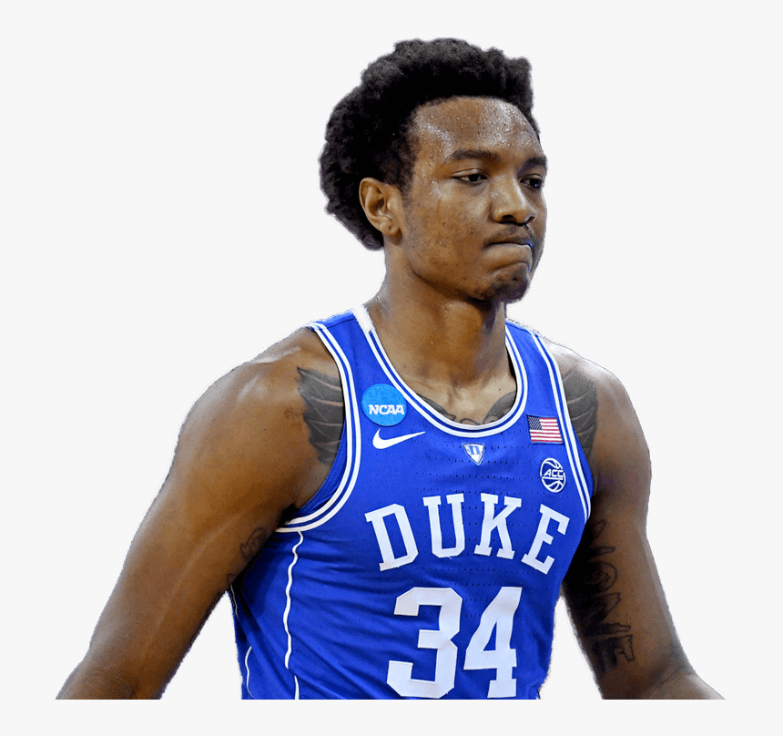 Chicago Bulls Wendell Carter , Png Download - Duke Basketball Jersey, Transparent Png