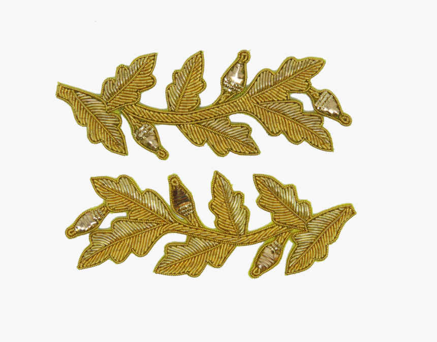 Leaves Embroidery Transparent Background, HD Png Download