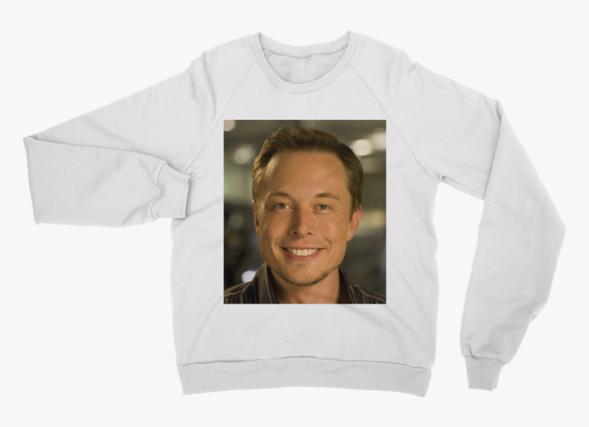 Elon Musk ﻿classic Adult Sweatshirt 
 Class - Long-sleeved T-shirt, HD Png Download
