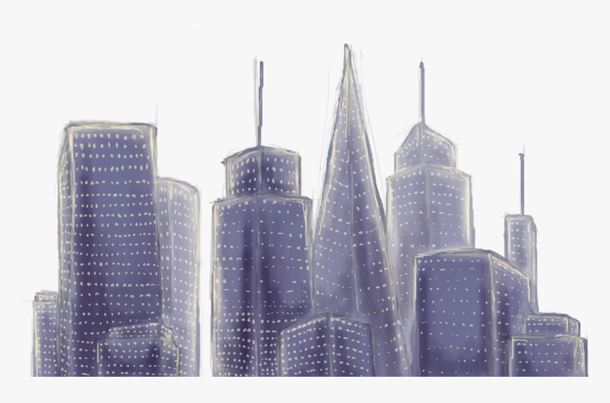 Background Png Aerial Image - City Landscape Transparent Background, Png Download