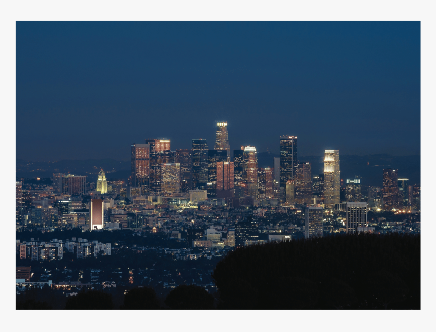Los Angeles 101a Notecard - Cityscape, HD Png Download