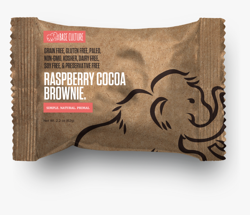 Base Culture Raspberry Cocoa Brownie - Base Culture, Llc, HD Png Download
