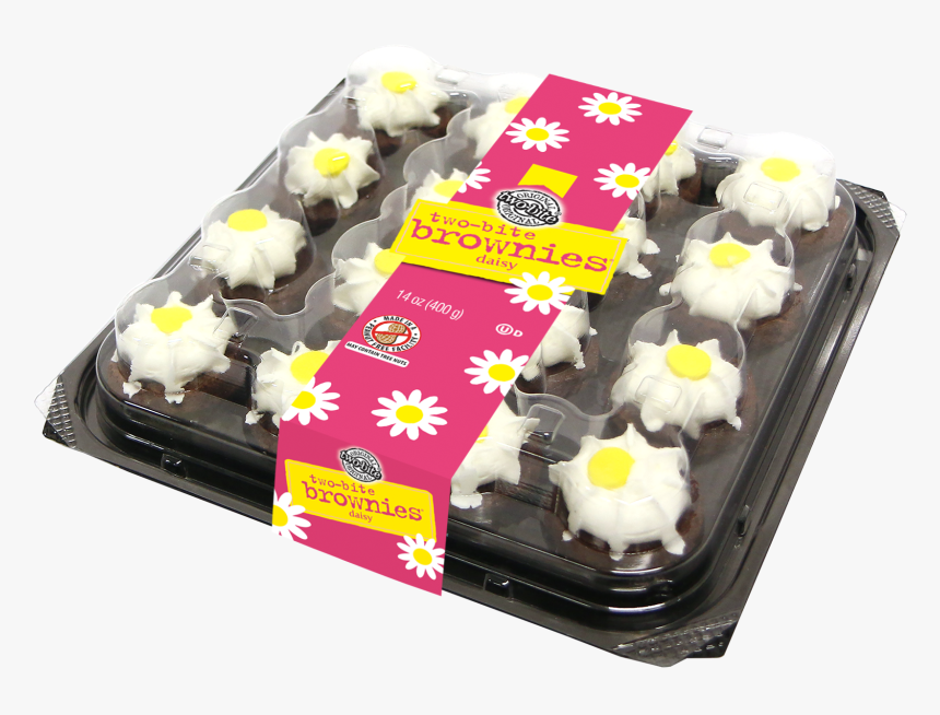 Two-bite Everyday Celebration Brownie - Two Bite Brownies Cake, HD Png Download