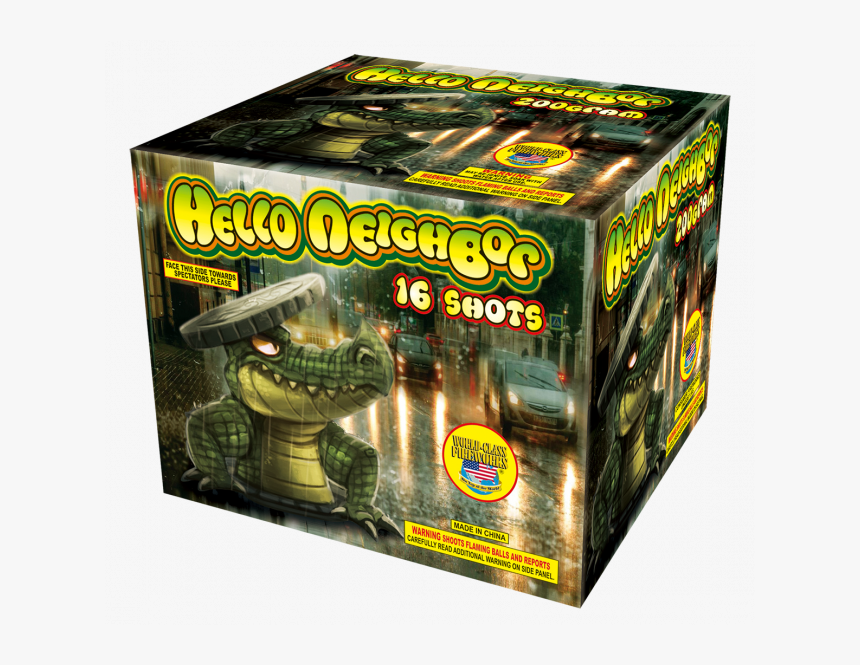 Hello Neighbor - Fireworks 500 Gram Hello Neighbor, HD Png Download