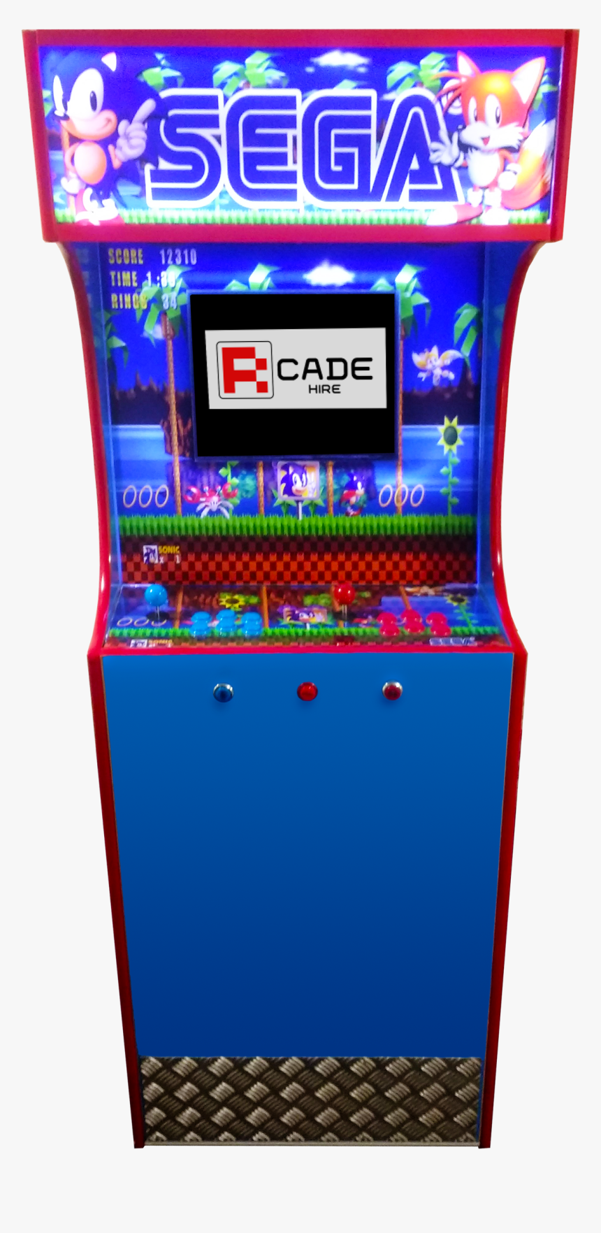 Video Game Arcade Cabinet - Sega, HD Png Download