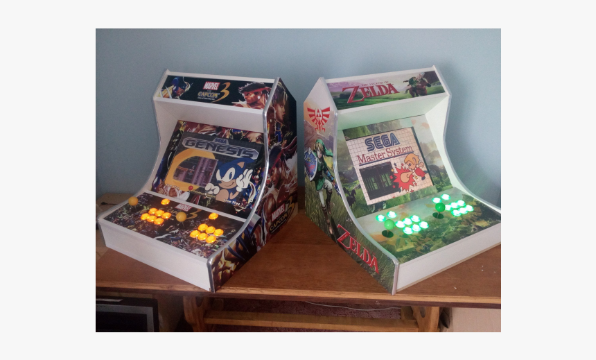 Custom Arcade Machine 15553 - Fireworks, HD Png Download