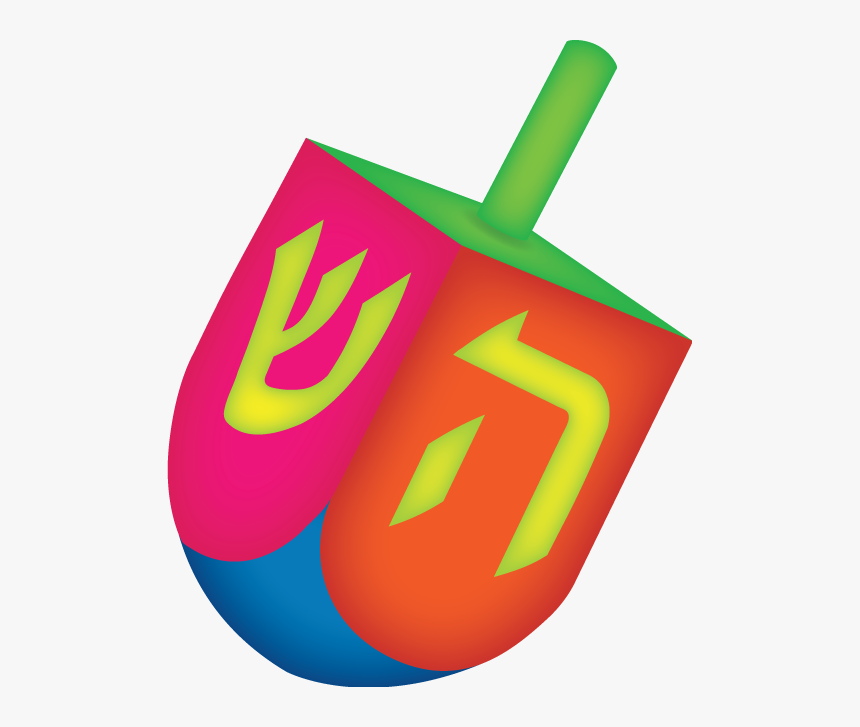 Dreidel Clip Art From Chaidesign, HD Png Download