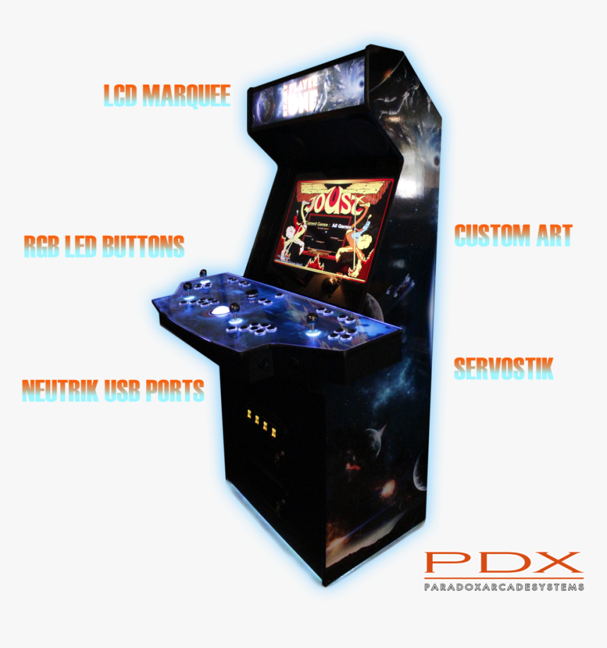 Feature2 - Video Game Arcade Cabinet, HD Png Download